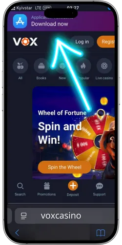 Vox casino app store